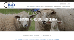 Desktop Screenshot of bdgenetics.com